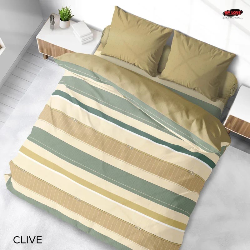 Bedcover Bed Cover Set My Love Sprei Size 180x200 dan 160x200 Tinggi 30cm