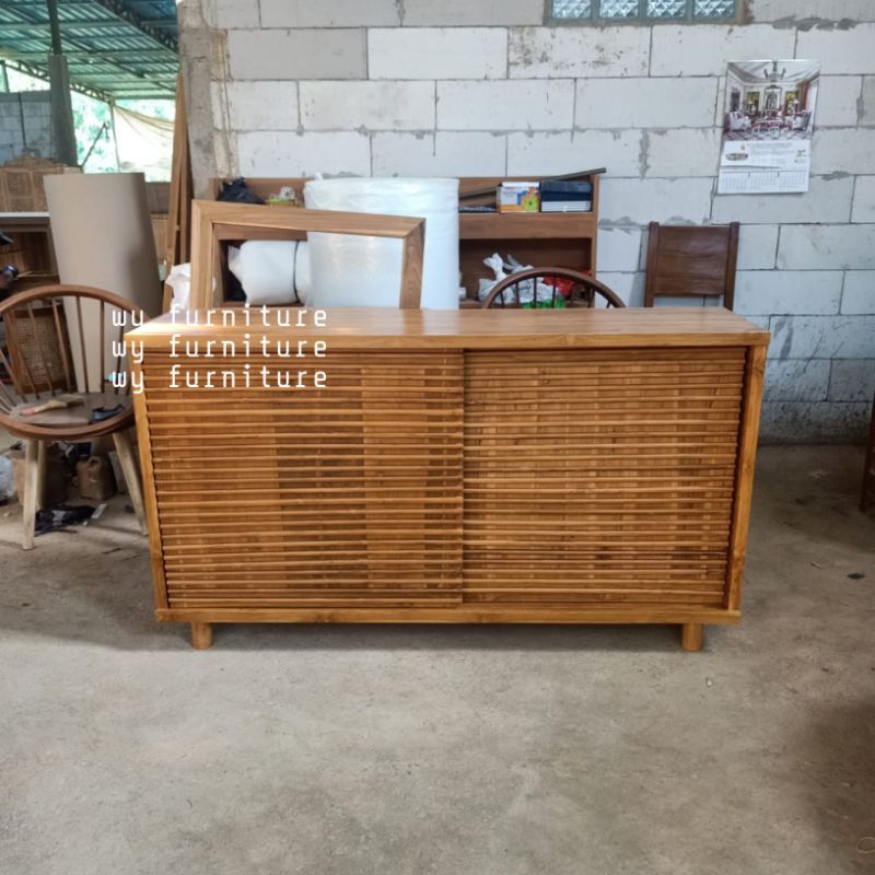 Lemari Rak Sepatu Minimalis Kayu Jati, Rak Sepatu Minimalis Kayu Jati, Lemari susun kayu jati, Rak S