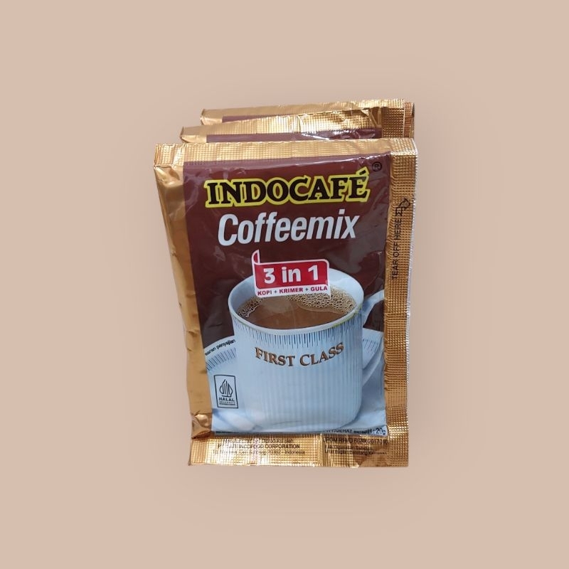 

Kopi Indocafe Coffeemix 3 in1 - 20gr - 1 renceng [10pcs]