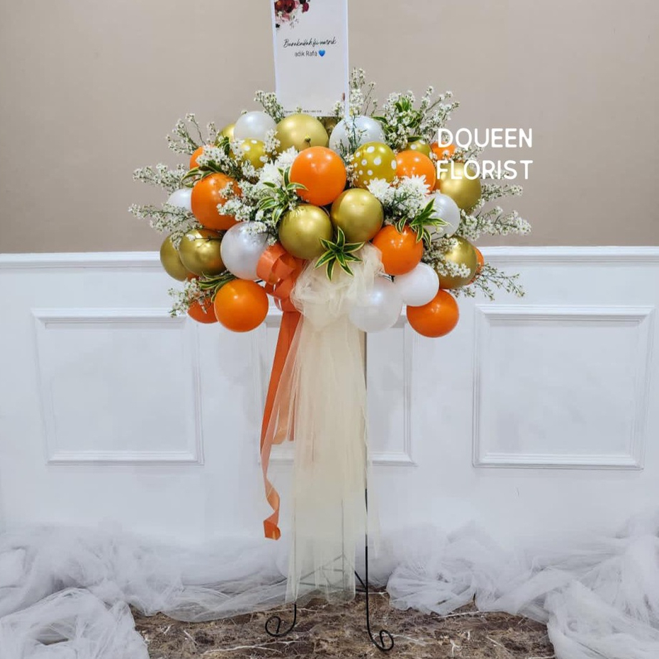 Standing flowers bunga hidup congratulations congrats selamat dan sukses  dukacita pembukaan toko ka