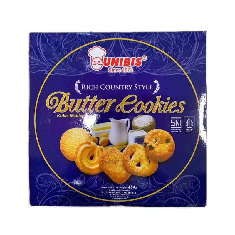 

Unibis butter cookies kotak 454gr