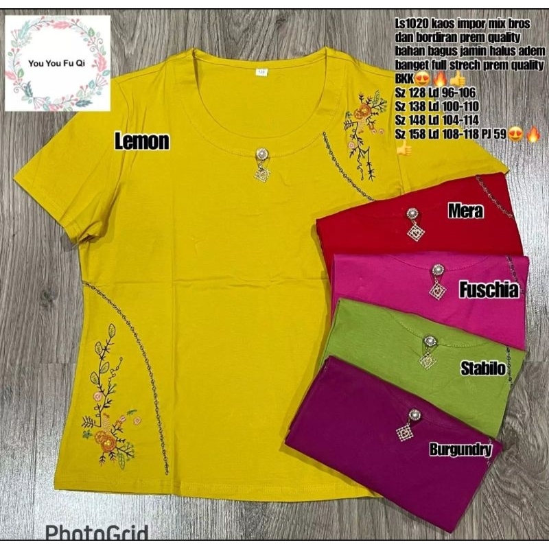 Ls2010 kaos import Bros bordiran bkk