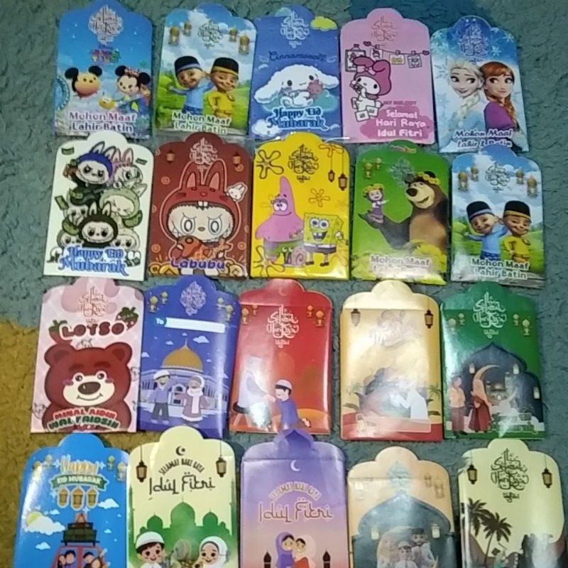

Paket usaha 2kg per pack isi 10lmbr dapat 140pack amplop lebaran siap jual