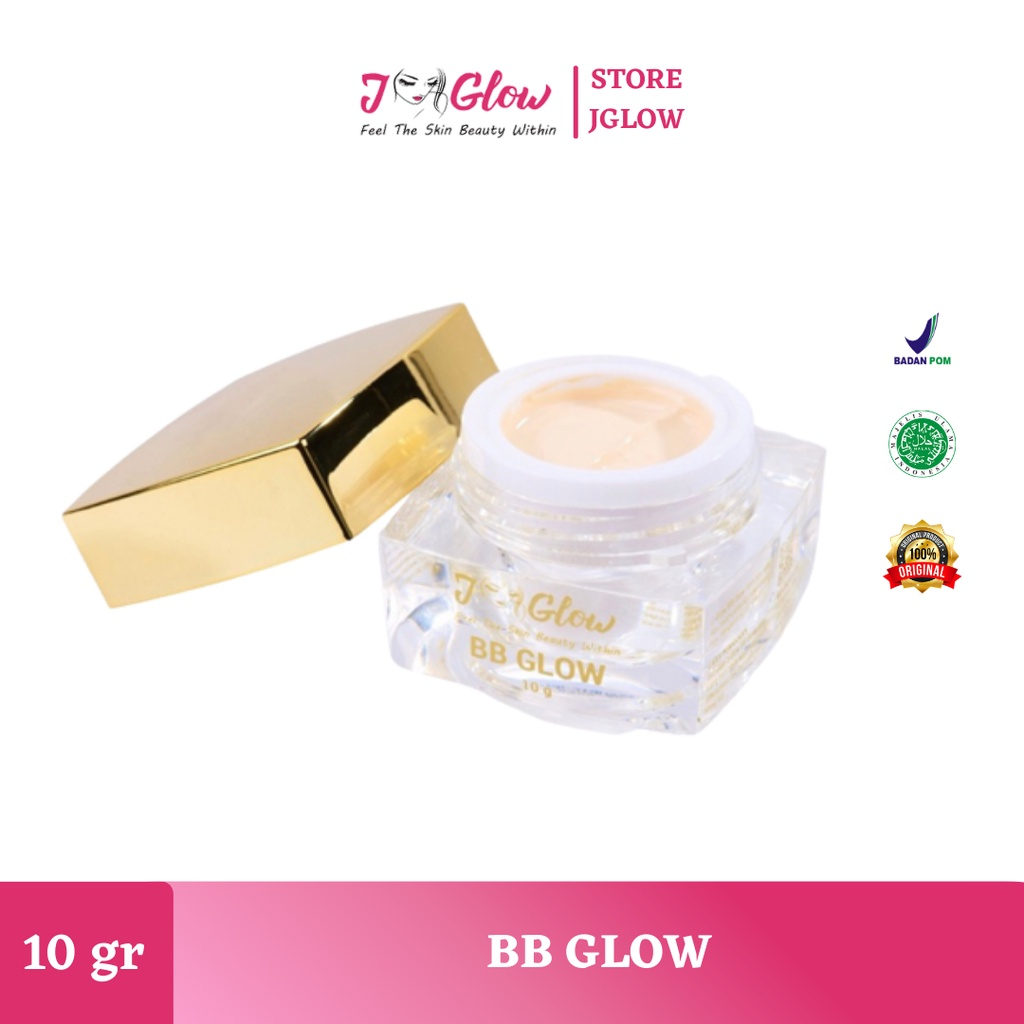 JGLOW BB Glow Day Cream (HD) Natural | Perawatan Wajah Normal Kusam BPOM