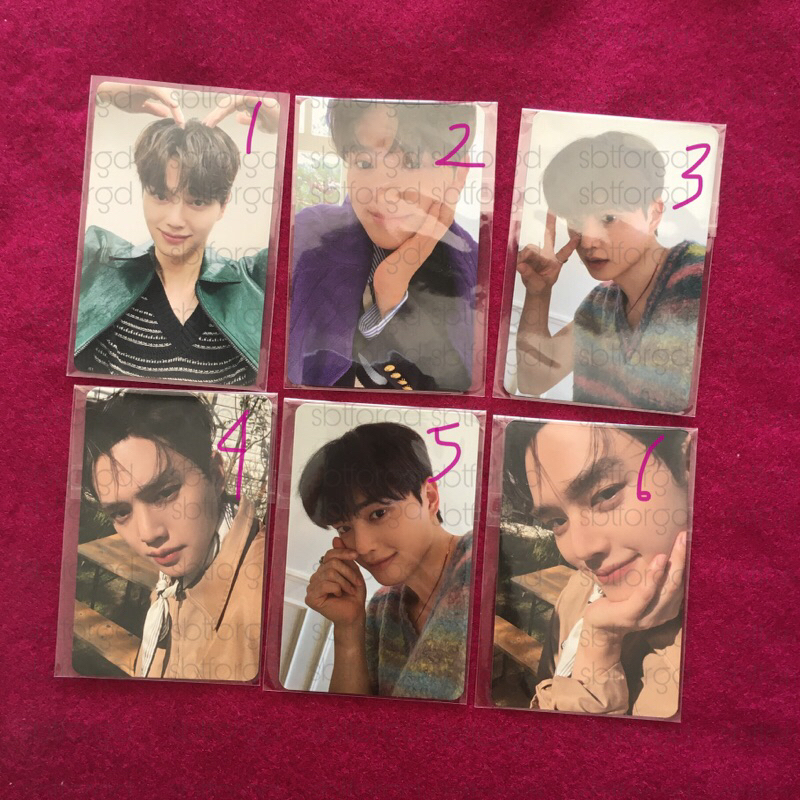 Song Kang SongKang Photocard Pc 2023 Season’s Greetings Godiva Gongcha Official K-Actor