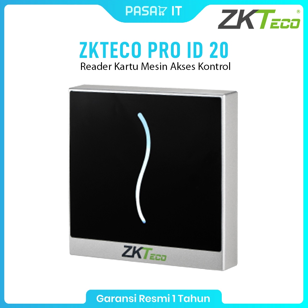 Reader Kartu RFID ZKTeco PROID 20 | Reader Mesin Akses Kontrol ZKTeco PRO ID 20 Garansi