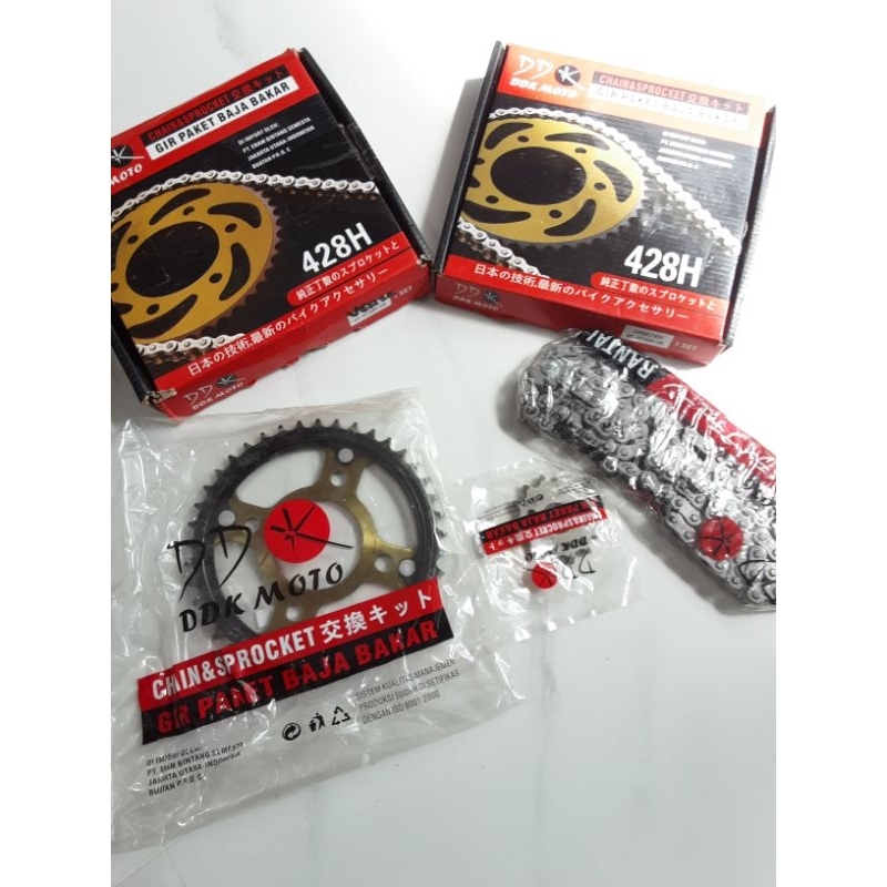 Gear set / gir paket verza ddk moto