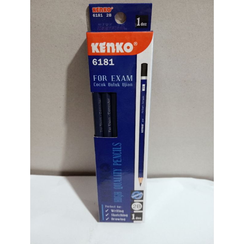 

1 Kotak isi 12 Pcs Pensi 2Bl Kenko 6181For Exam