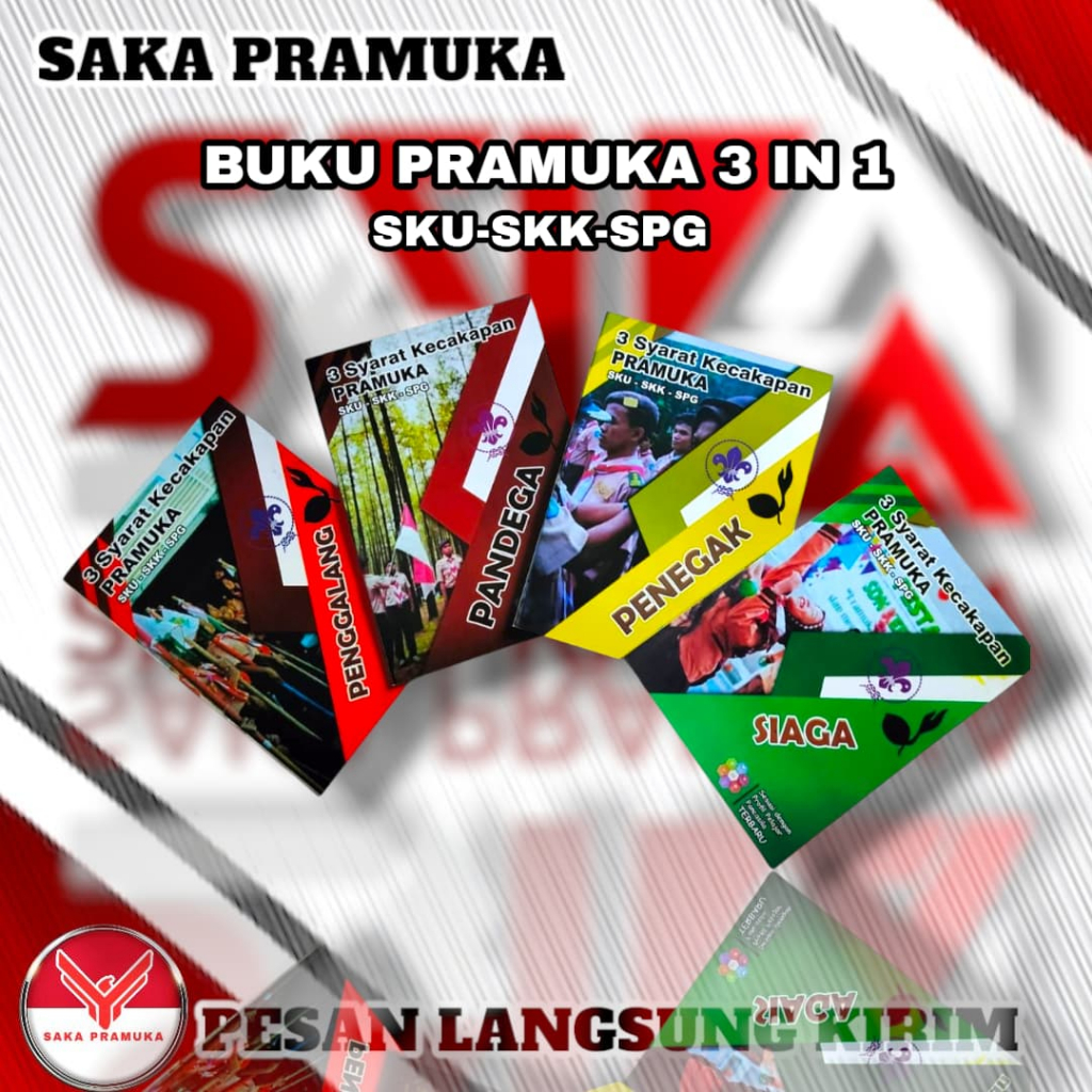 Buku sku skk spg pramuka 3 in 1