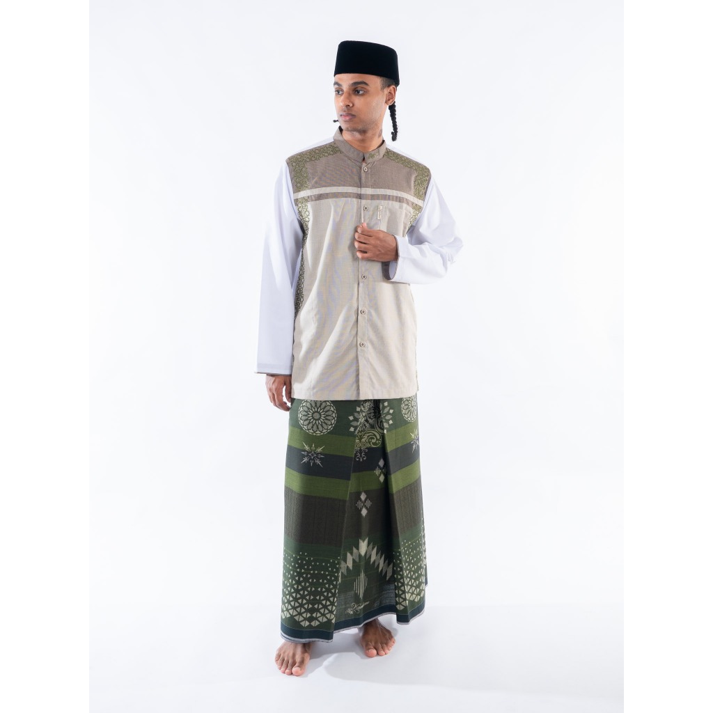 KAMILIANO SARUNG PRIA GOLD 133 - GREEN