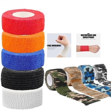 Galorea 5cm x 4.5cm Olahraga Tapping Perban Elastis Sport /Perban Olahraga Pergelangan Tangan Olahra