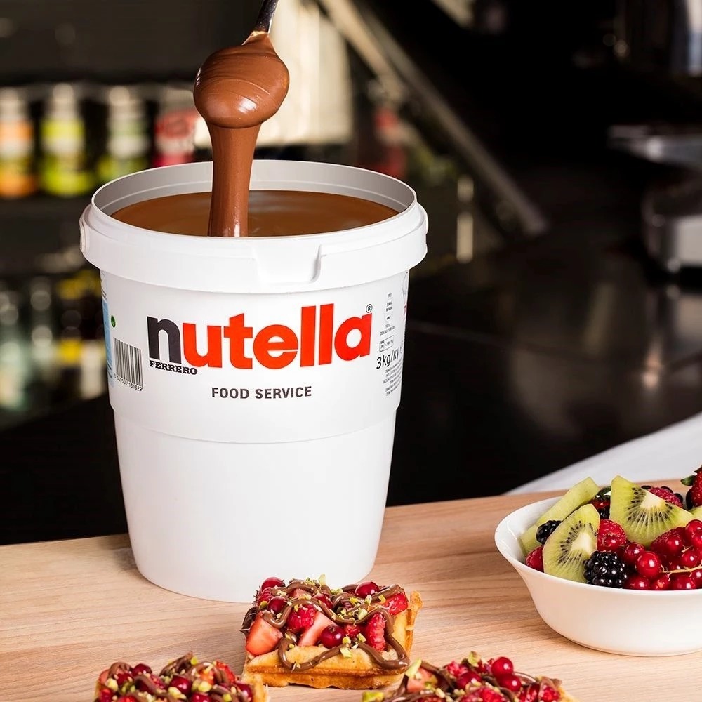 

NUTELLA 1 KG SELAI COKLAT REPACK 1 KG | CHOCOLATE NUTELLA | COKELAT NUTELLA ORIGINAL
