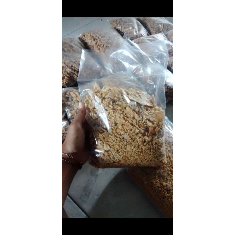 

kremesan remukan tempe tepung