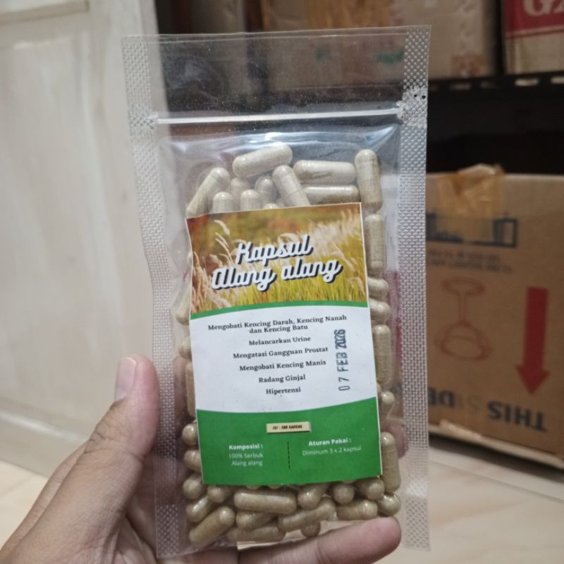

KAPSUL ALANG ALANG OBAT KENCING DARAH , KENCING NANAH DAN KENCING BATU