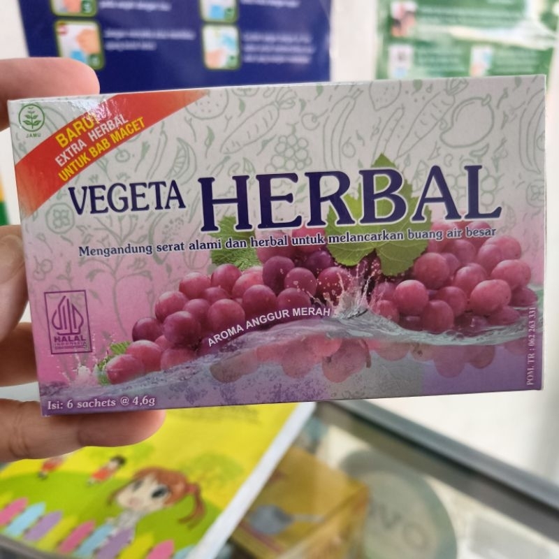 

Vegeta Herbal isi 6 sachets