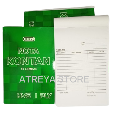 

NOTA KONTAN 1 PLY KECIL KIKY