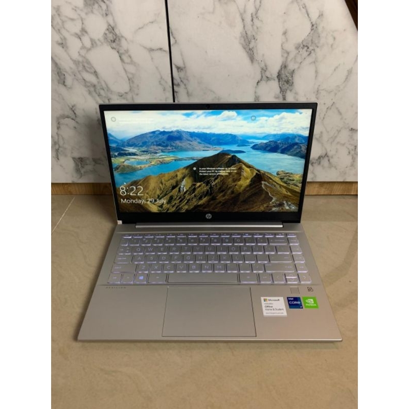 Laptop HP Pavilion 14-dv0xxx Dual VGA Nvidia Geforce Mx450 Processor Core i7 1165G7