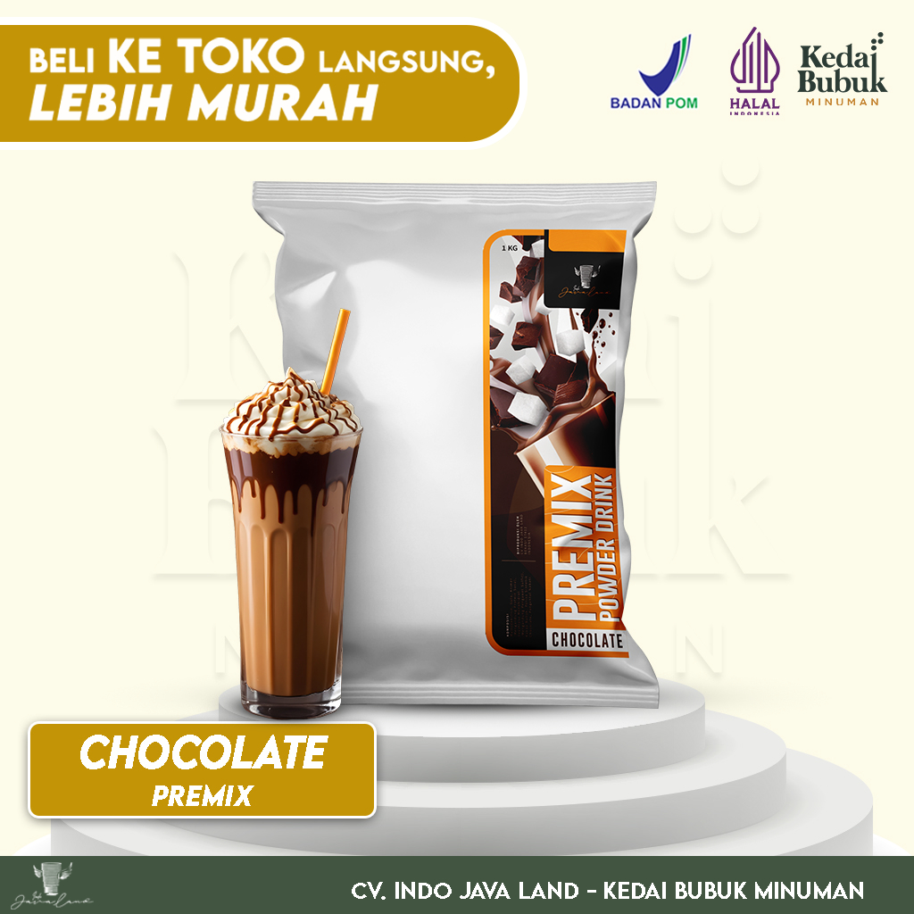 

Javaland Bubuk Minuman Rasa Choco Royal / Coklat 1Kg - Mix Sugar / Premix Gula