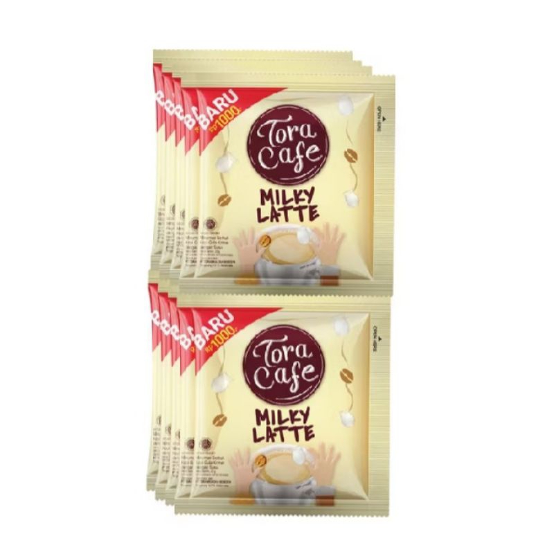 

Kopi Tora Cafe Milky Latte 1 renceng isi 10pcs | Kopi milky latte manis kopi manis | READYSTOCK | a2putmah_official.store