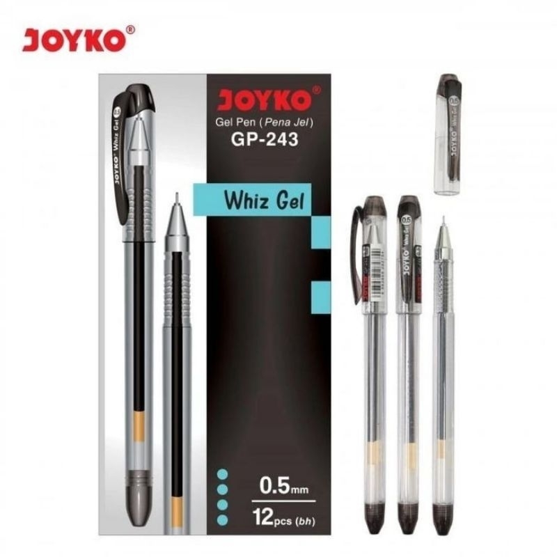 

Pulpen Gel Joyko GP-243 Whiz Gel 0,5mm