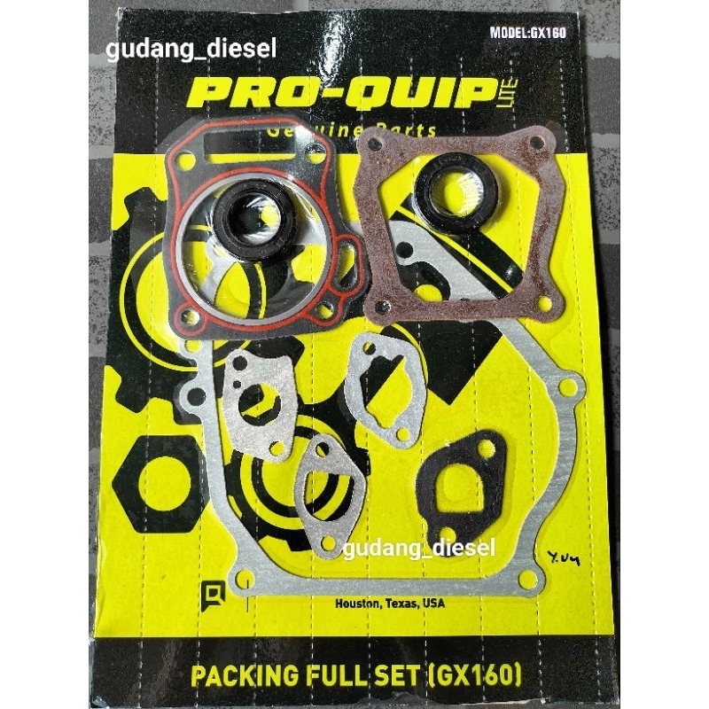 Gasket set/Full Set GX160 PRO-QUIP