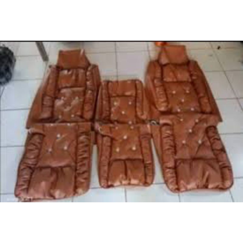 sarung jok motif sofa kancing buat mobil truk fuso fighter,hino dutro,hini lohan,umplung,canter