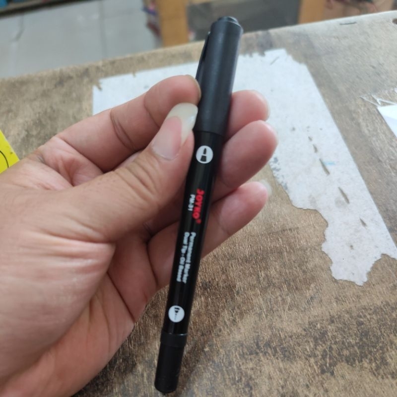 

Spidol permanent joyko satuan PM31 2 mata