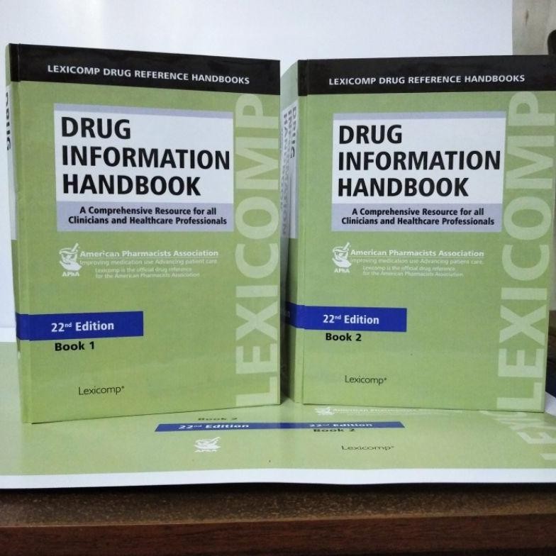 TERMURAH PAKET 2 DRUG INFORMATION HANDBOOK EDISI 22 - PAKET DIH EDISI 22