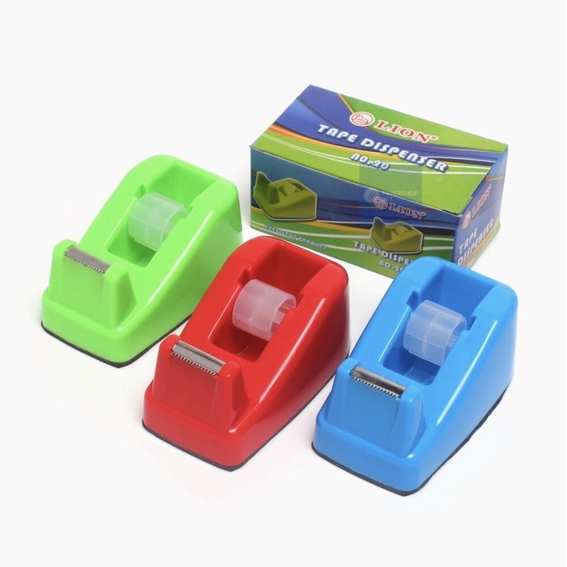 

Lion Tape Dispenser Kecil No 20 / Pemotong Isolasi / Tempat Solasi Kecil Belum ada p