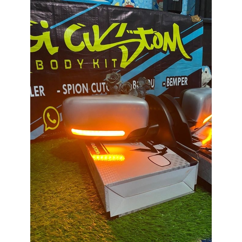 Spion Replika BMW E46 + Lampu