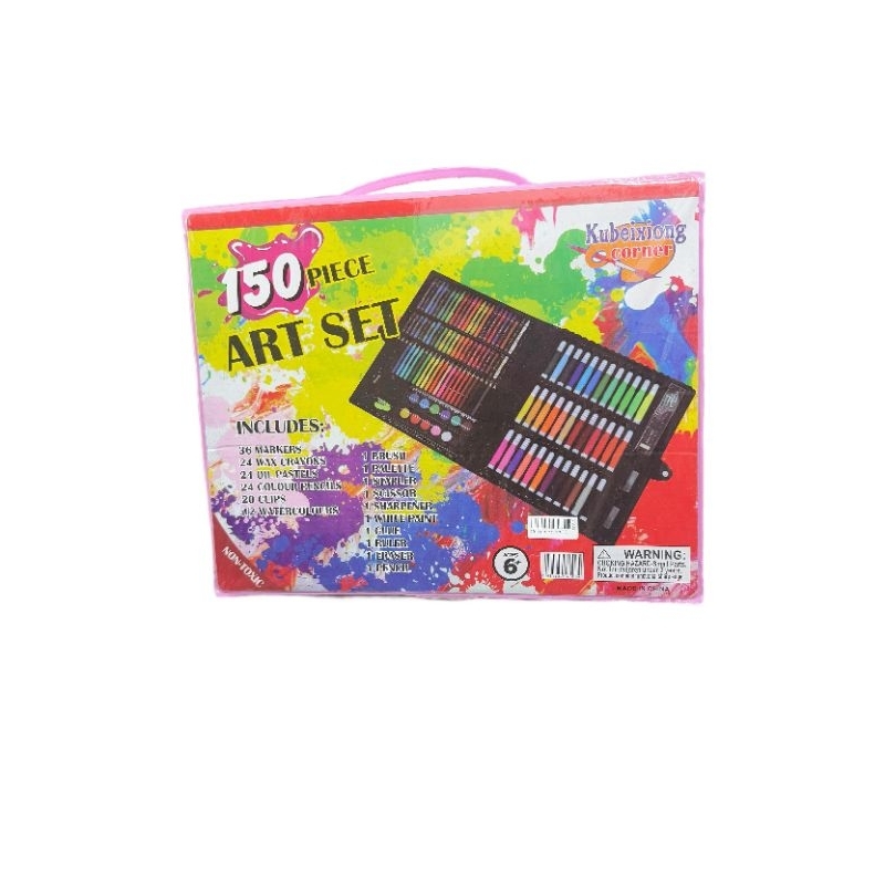 

Pensil warna art set full crayon 150 pcs anak alat seni lukis gambar