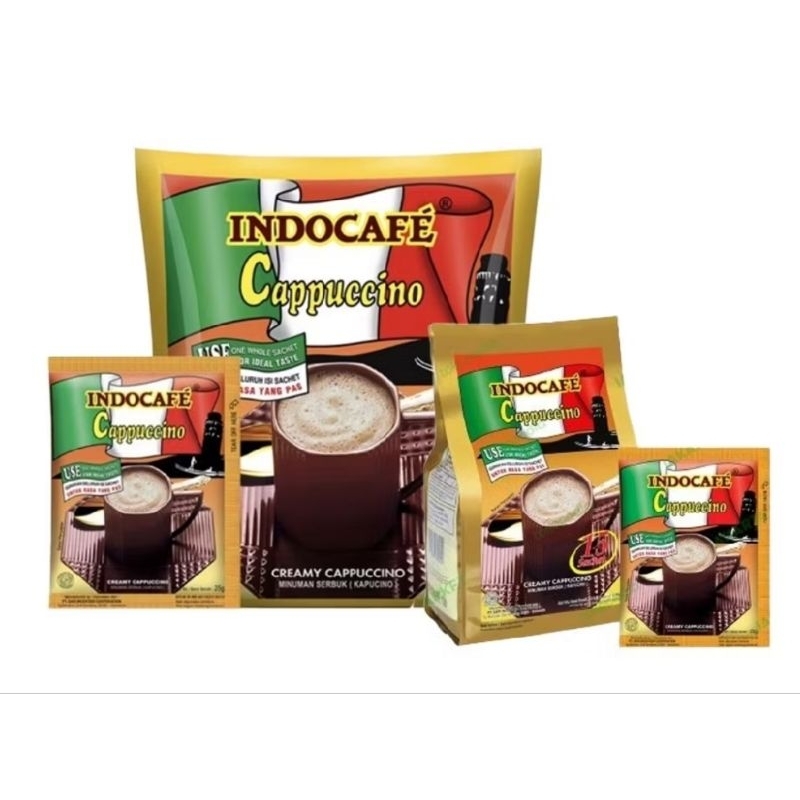 INDOCAFE CAPPUCINO 15'S 5'S DAN 10 SACET