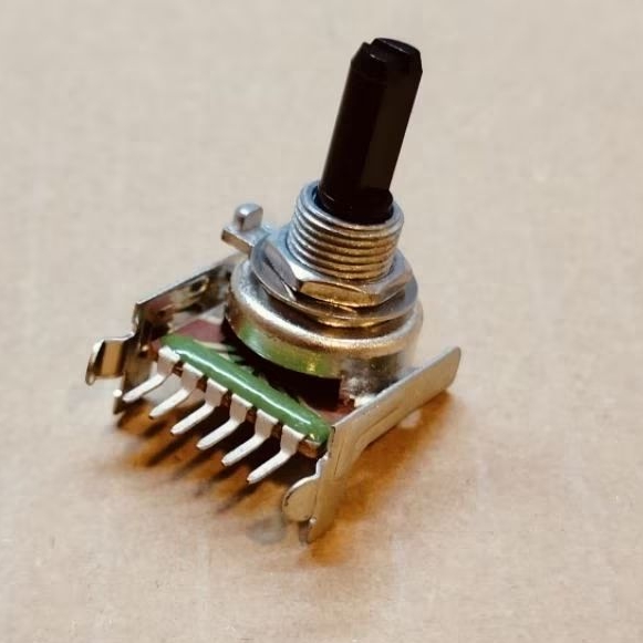 Potensio Segi 6 pin Potensio Drat 6 pin Kaki Lurus 50k