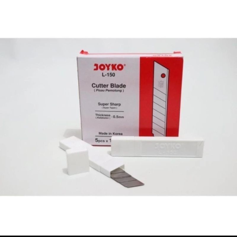 

JOYKO REFILL CUTTER BLADE ISI ULANG CUTTER BESAR PISAU L-150