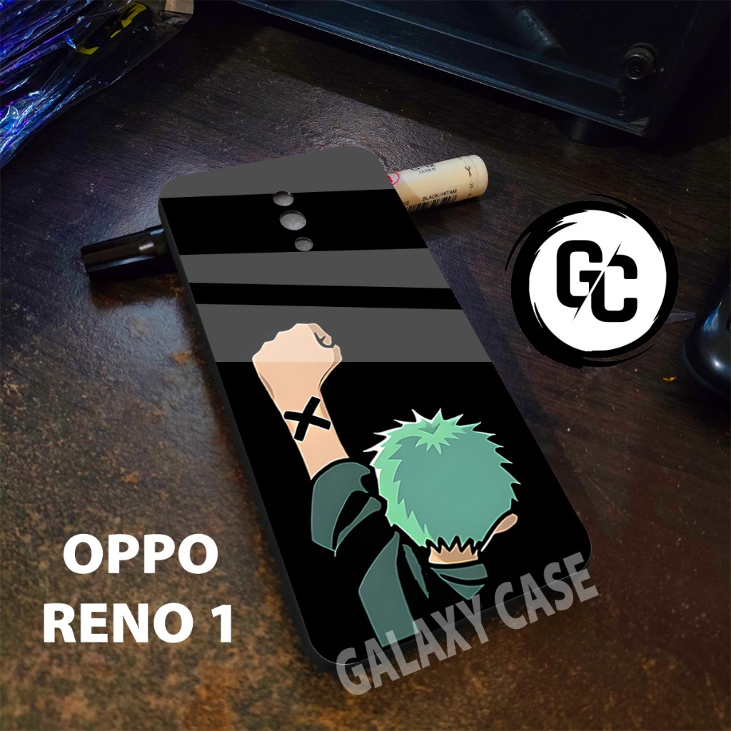 case Hp OPPO RENO 1/GC7/Motif ANIME/softcase glossy OPPO RENO 1/Casing OPPO RENO 1/Case glitter