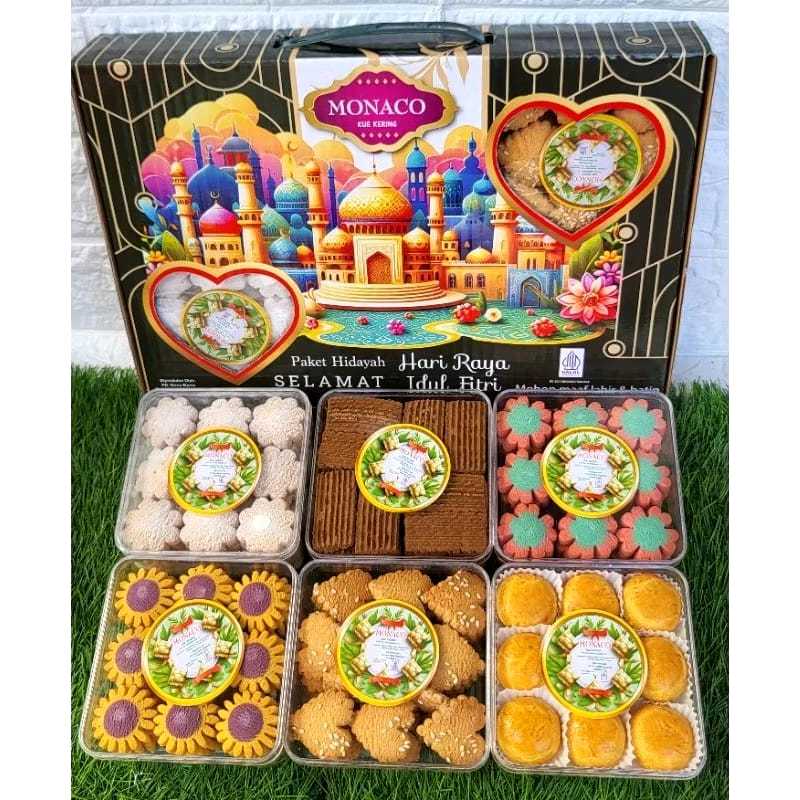 

Kue Kering Monaco - parcel kue lebaran - kue kering