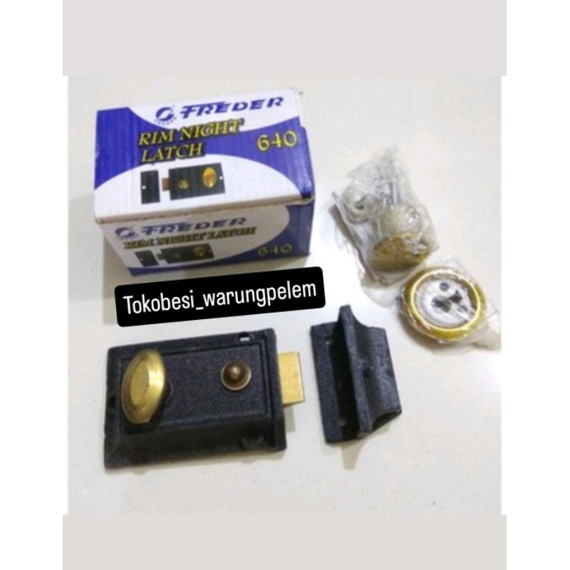 kunci pintu otomatis FREDER 640 antik set