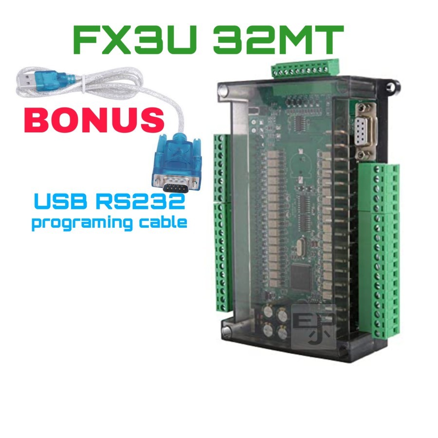 PLC MITSUBISHI FX3U 32MT BOARD FX3U-32MT PLC PK24