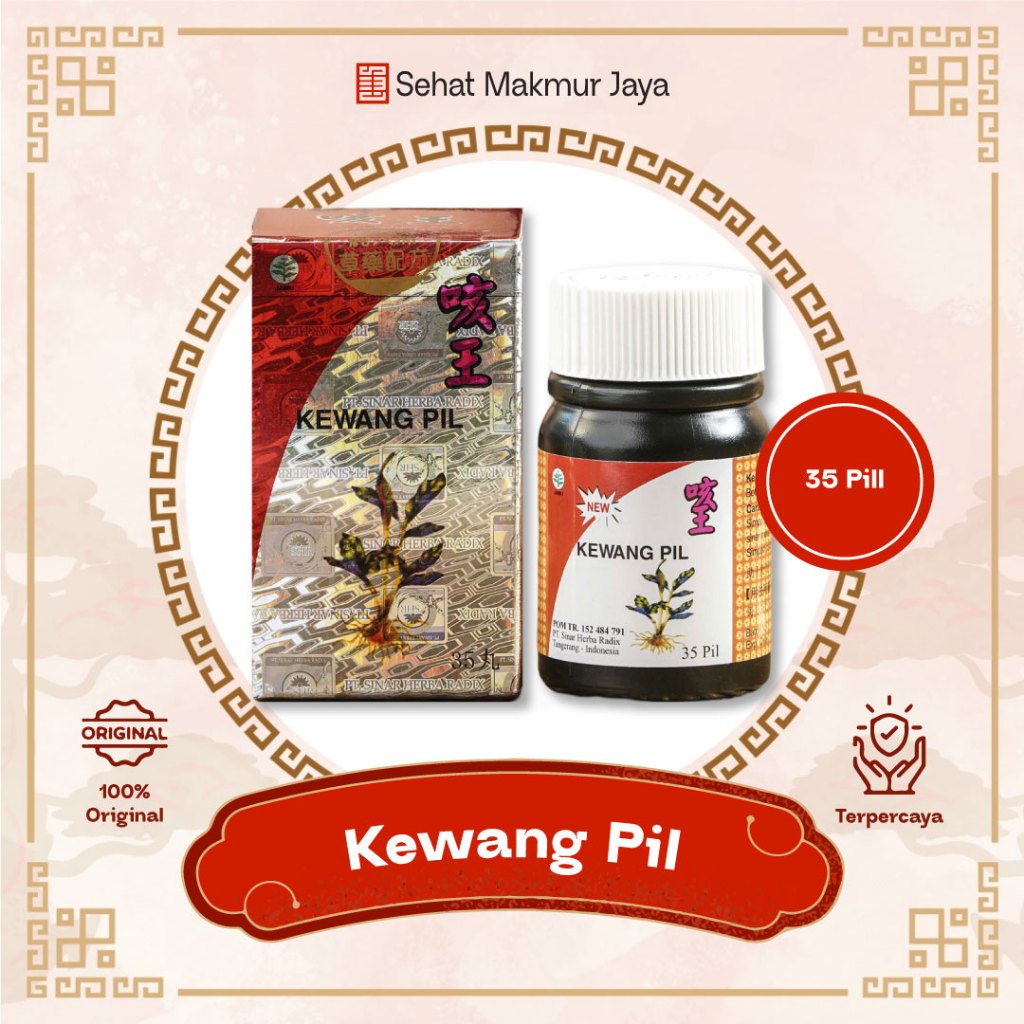 Kewang Pil Obat Batuk - Isi 35 Pill