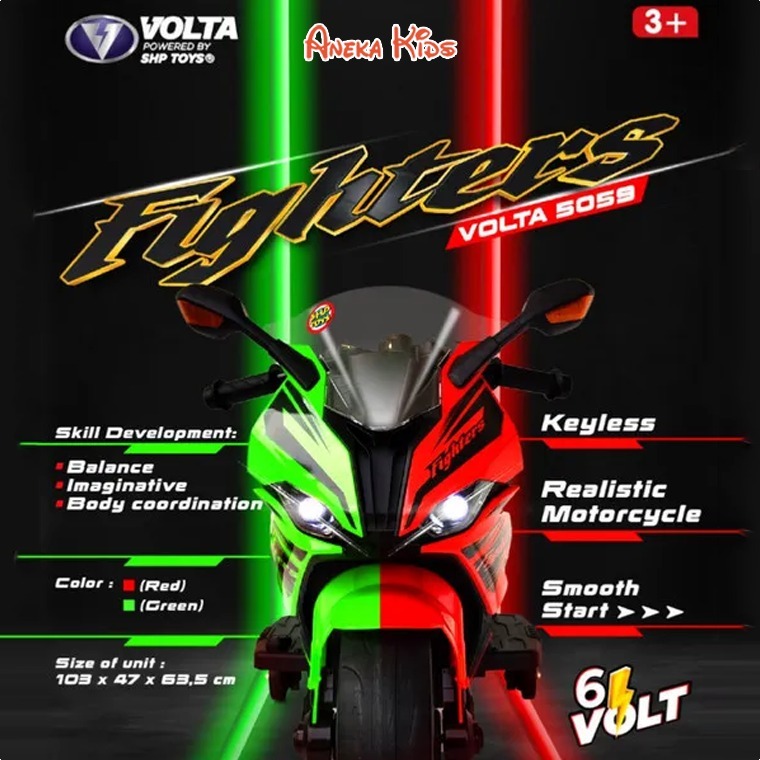 Volta 5059 Fighter / Volta Motor Aki - Motor Balap Anak