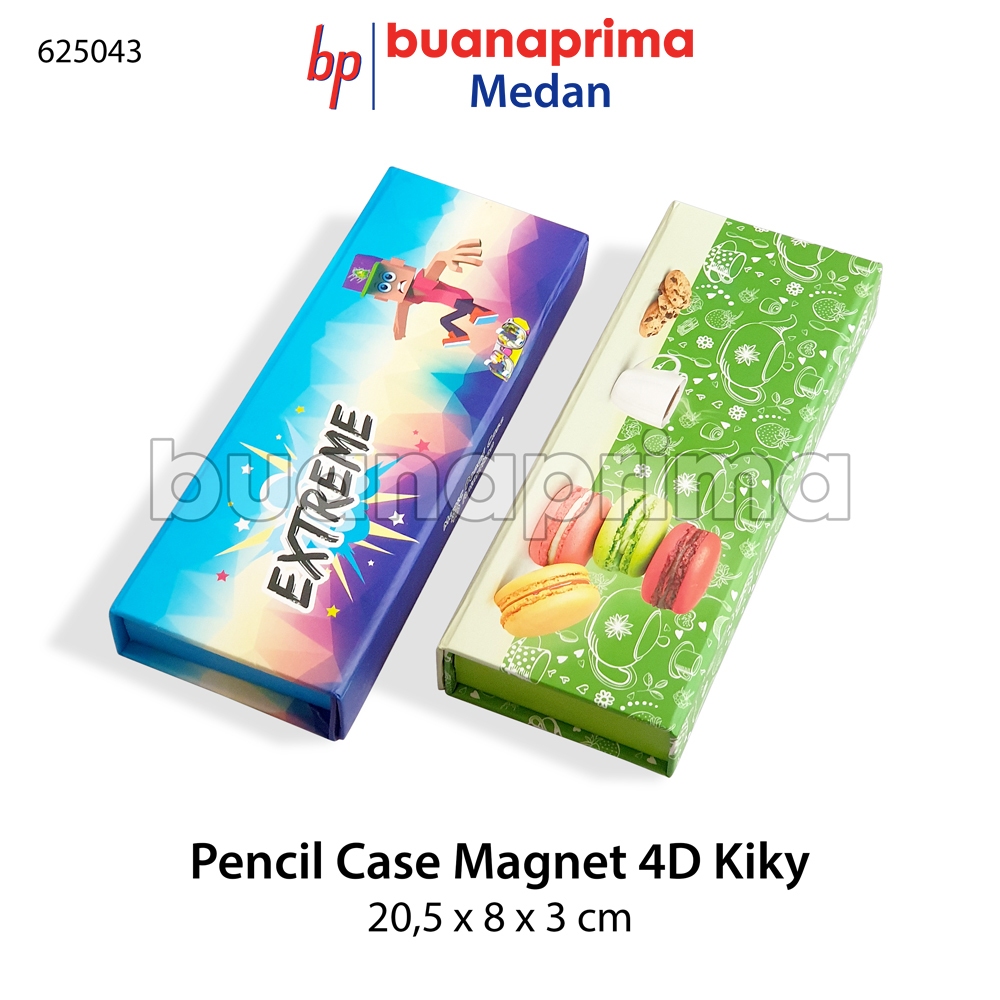 

Pencil Case Magnet 4D Kiky No 625043 Kotak Pensil Premium Karakter Lucu Fancy