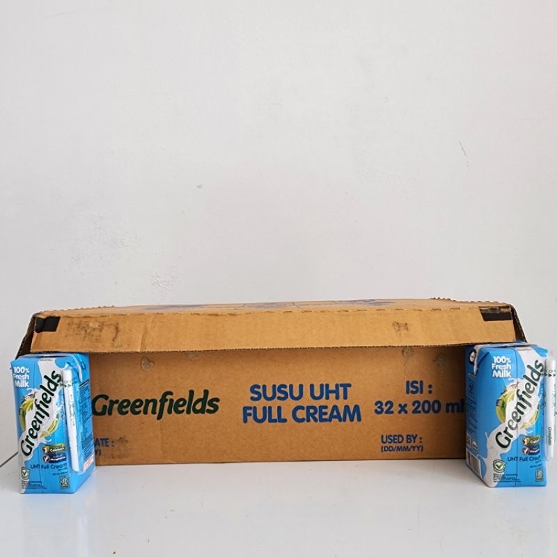 

Susu Greenfields UHT full cream 200ml