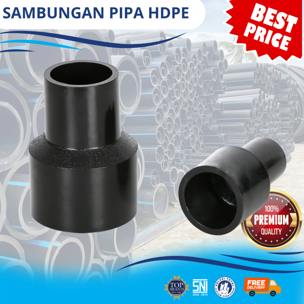 Reducer Hdpe PN10 - Socket Pipa Hdpe