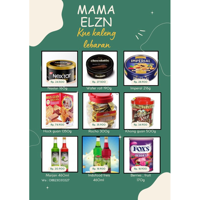 

nextar chocolatos imperal kue lebaran kaleng