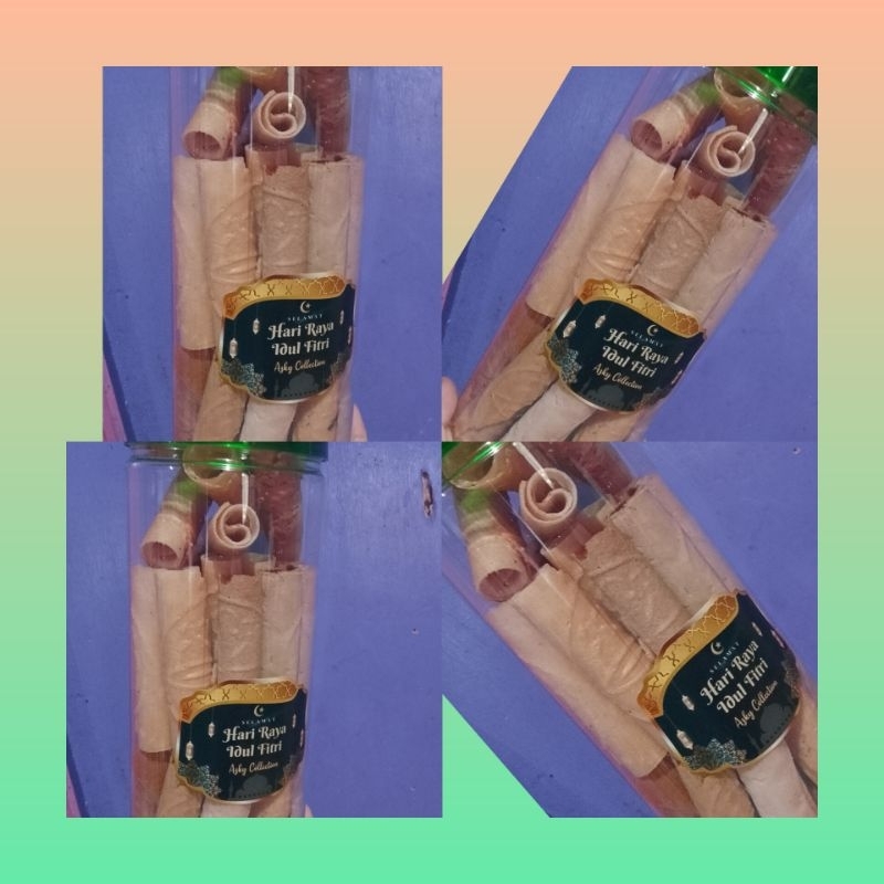 

semprong bakar rasa jahe toples isi 320 gram | semprong bakar jahe kemasan toples | Semprong jahe bakar panggang | cemilan bakar panggang