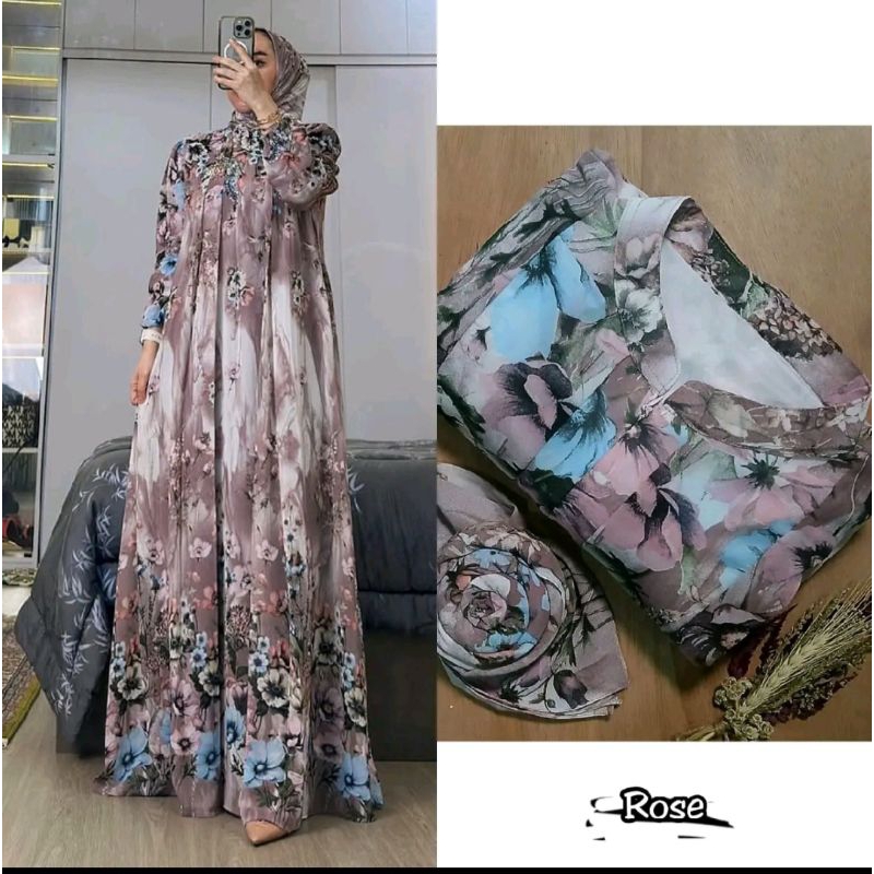 GAMIS SET SEGIEMPAT/CERUTY BABY DOLL