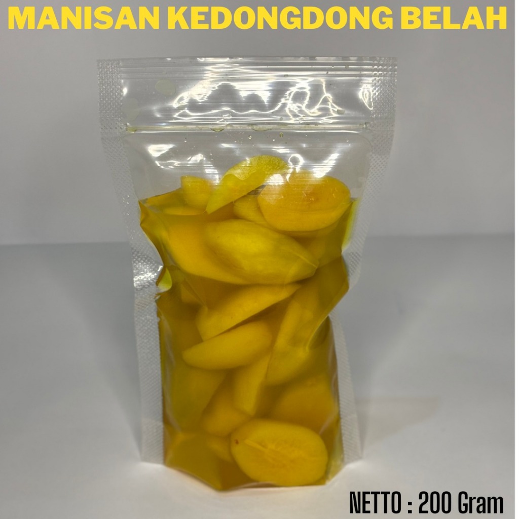 

Manisan Buah Kedongdong Belah / Asinan Buah Kedongdong Belah Asam Manis Segar Kemasan 300 Gram