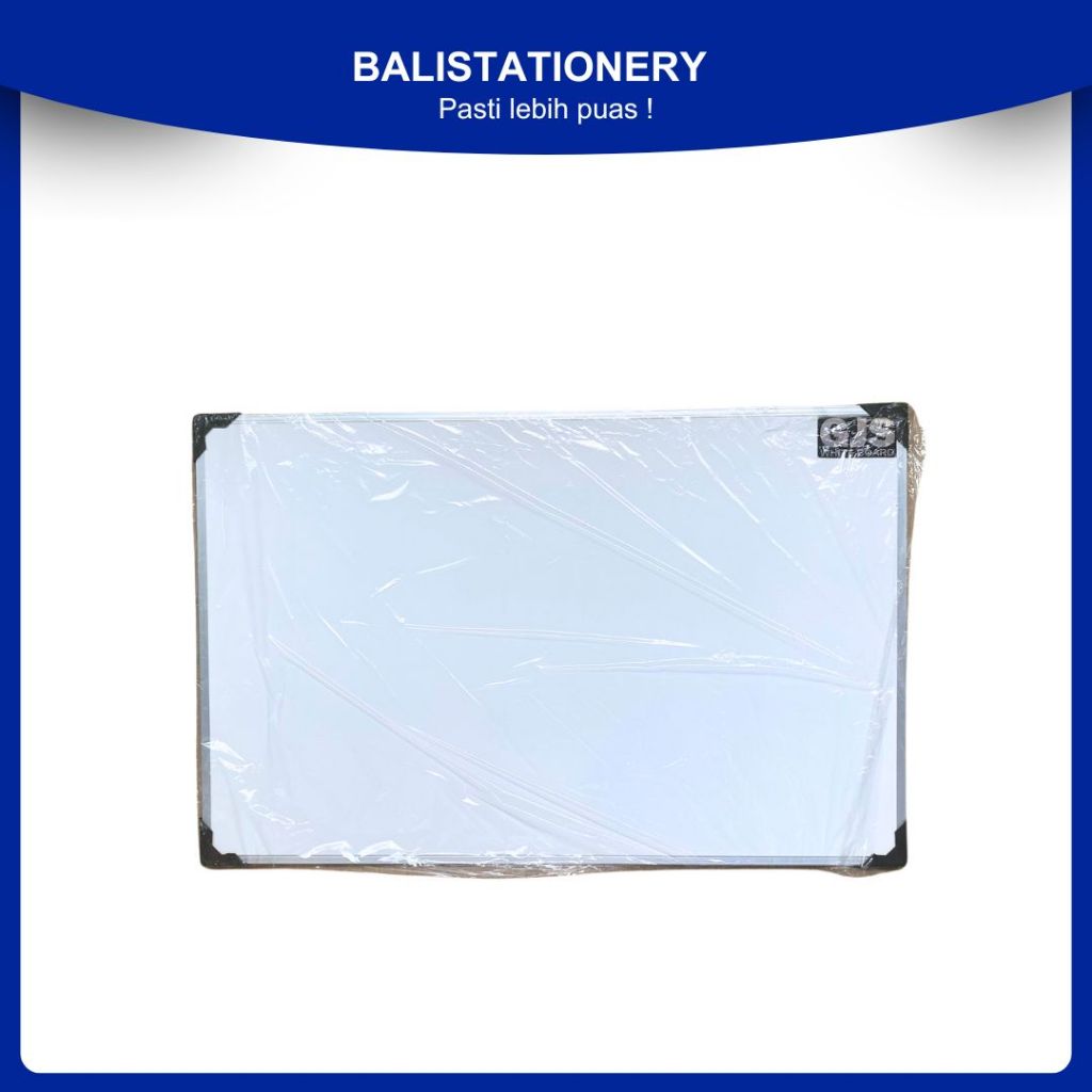 

Papan Tulis Putih Whiteboard 40 x 60 cm Merk GJS