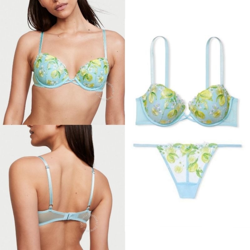 Victoria Secret Dream Angels Lined Demi Bra No Push Up 32C 11203214