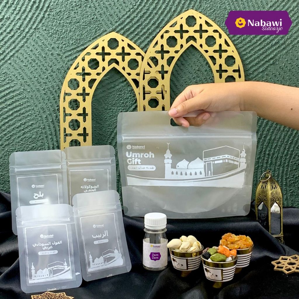 

Kemasan Hampers Haramain Plastik Ziplock Transparant Tanpa Isi Tas Souvenir Oleh Oleh Umroh Haji